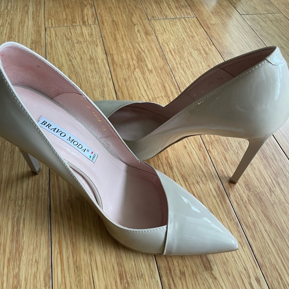 Italian Made Patent Leather Pumps